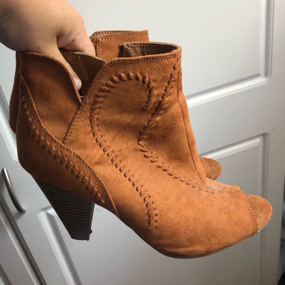 Brown Booties - image 2